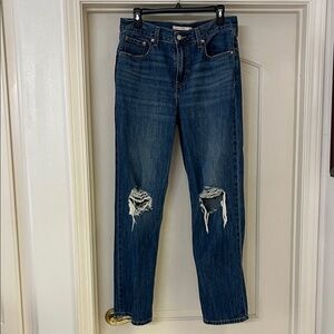 Levi’s Distressed Blue Jeans